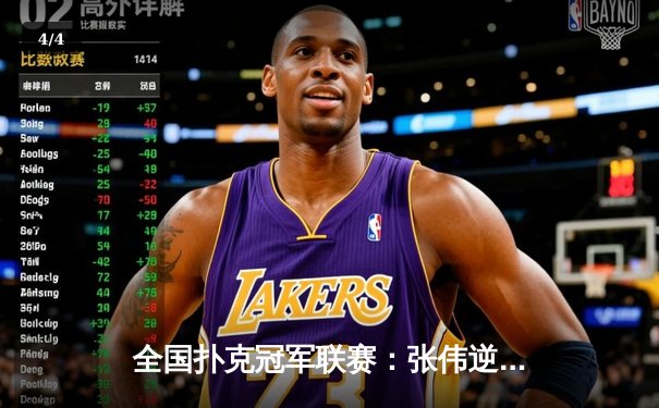 全国扑克冠军联赛：张伟逆袭夺冠，创下历史最高单场得分纪录 - 4